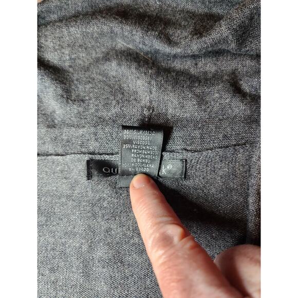 August Silk Cardigan W Sz Large, Office Wear, Draped, Silk - Picture 4 of 9